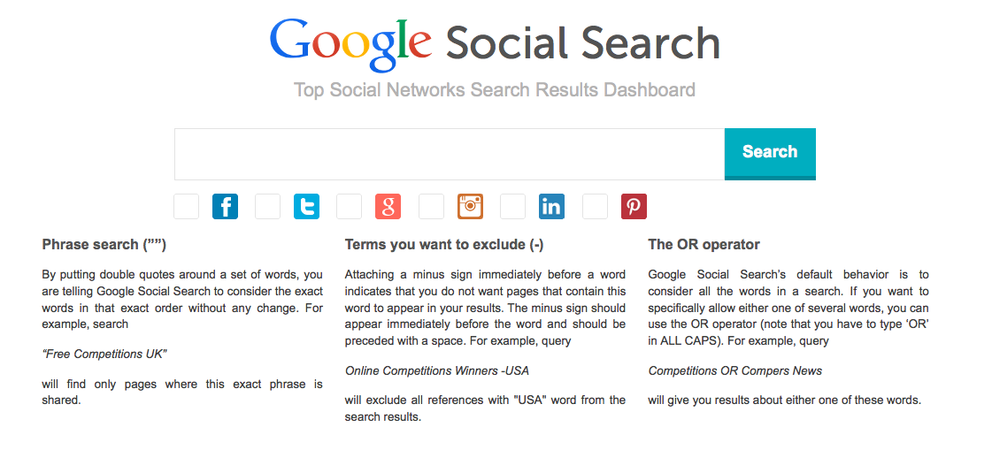 google-social-search