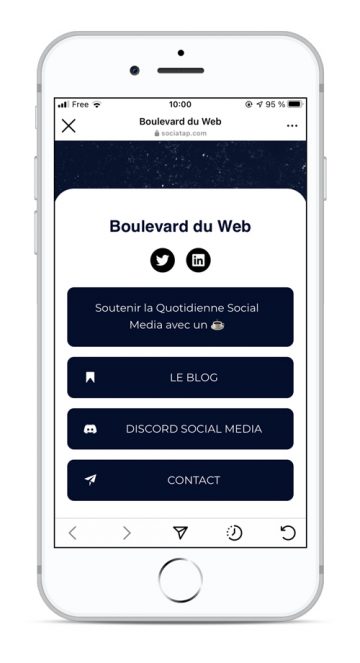 30 services pour ajouter plusieurs liens à sa bio Instagram - Boulevard ...